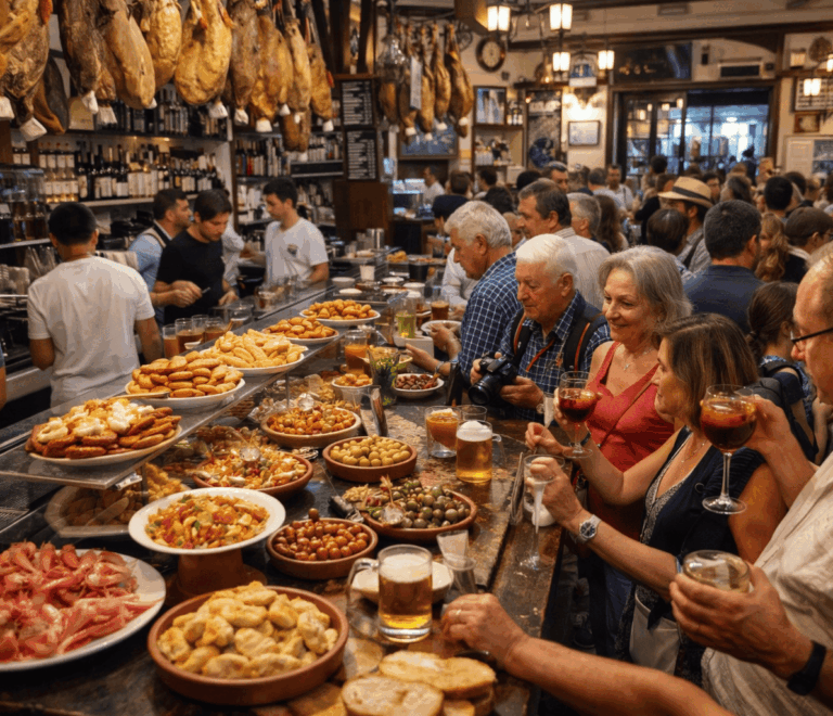 You cannot leave Seville without trying its tapas and drinks