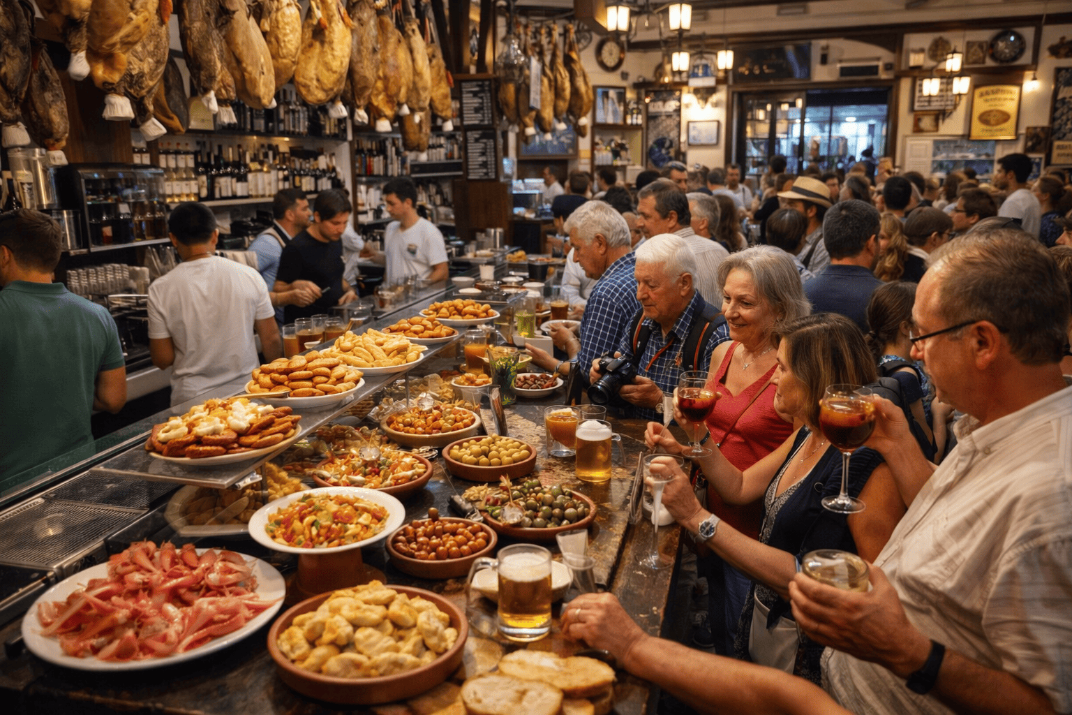 You cannot leave Seville without trying its tapas and drinks